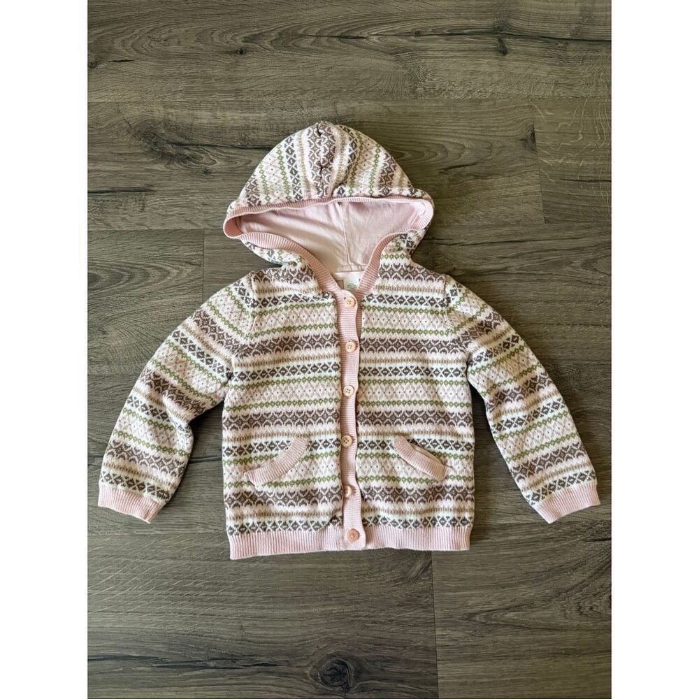 Janie and Jack Hooded Cardigan size 3T